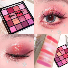 16-Color Eyeshadow Palette – Koi, Mermaid & Forest