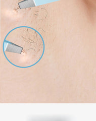 HUAZDS Stainless Steel Eyebrow Tweezers – Colorful Slanted Hair Removal Tool