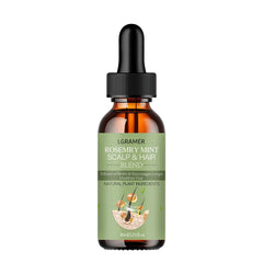 Organic Hair Growth Oil – Peppermint & Rosemary